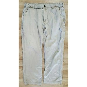 Carhartt Mens Relaxed Fit Twill Dungaree Tan Pants